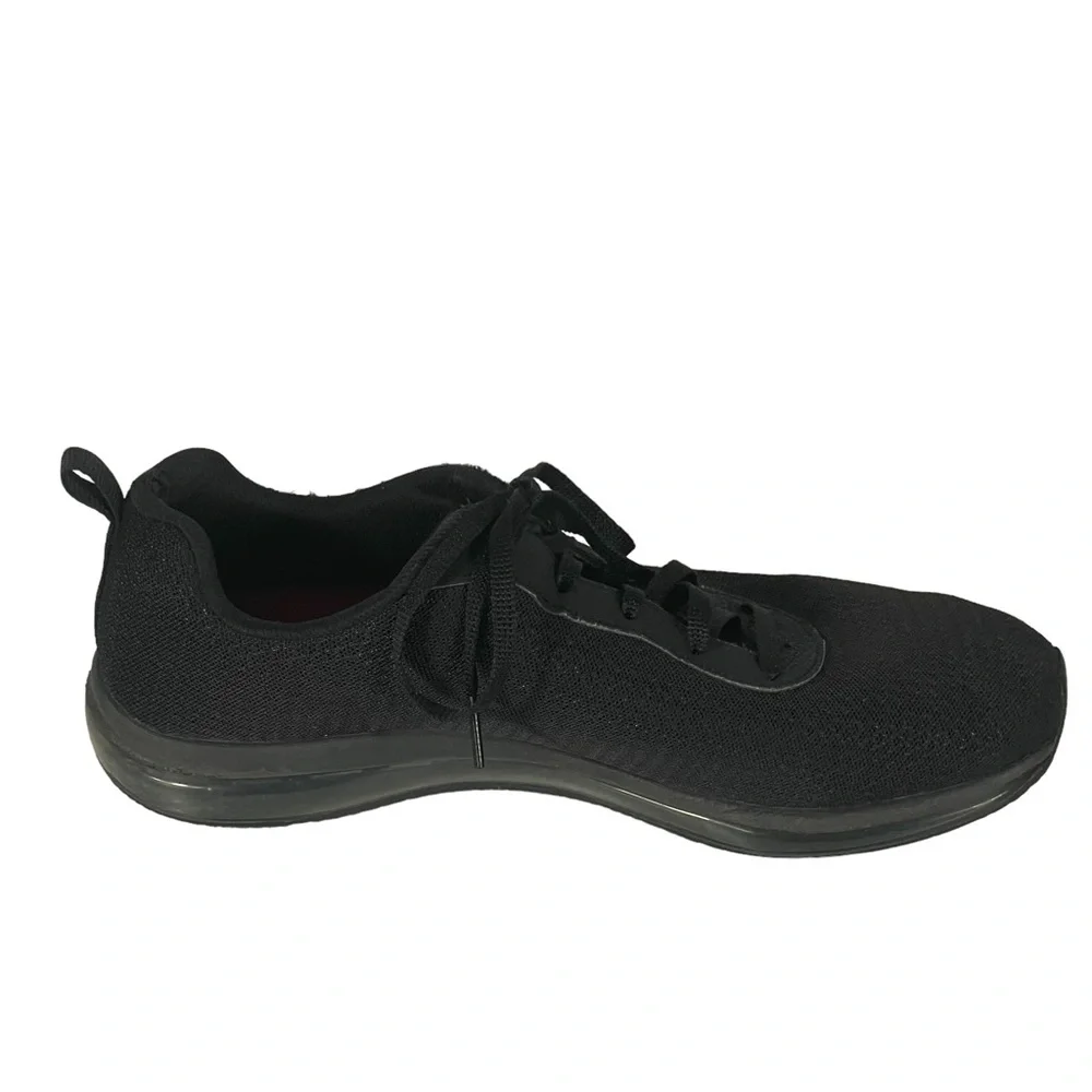 Skechers 77274 Womens Work Slip Resistant Memory Foam Black Skech-Air Shoes 10M